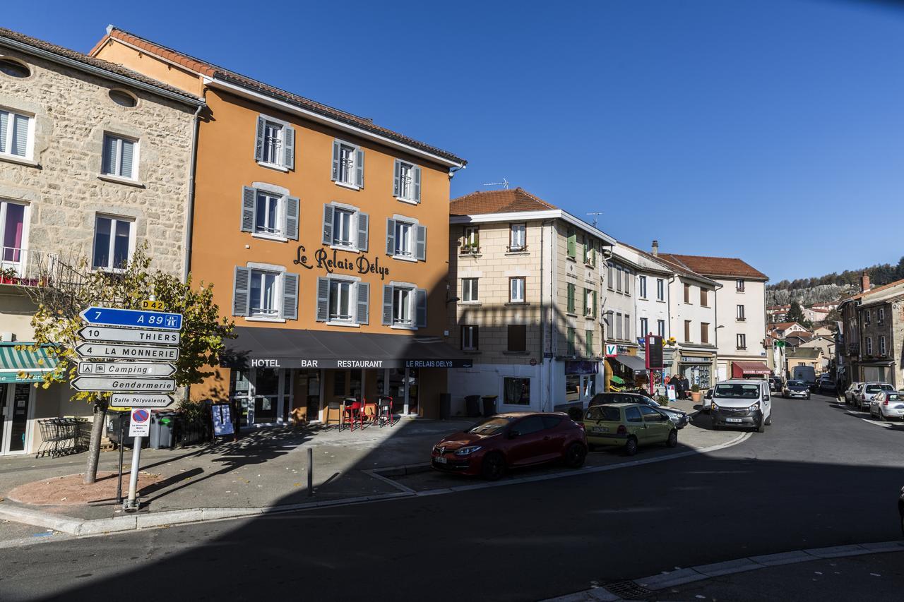 Отель Le Relais Delys Saint-Remy-sur-Durolle Экстерьер фото